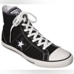 Converse‎ One Star Men’s black high-top sneaker size 10